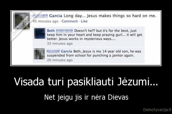 jezus, dievas