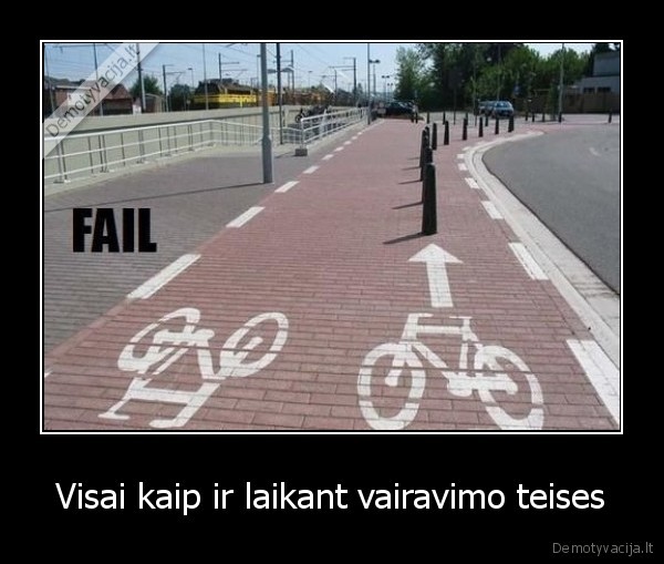 Visai kaip ir laikant vairavimo teises