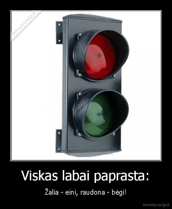 Viskas labai paprasta: