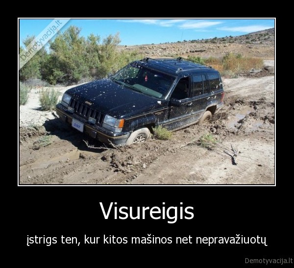 jeep, visureigis, purvas, istrigti