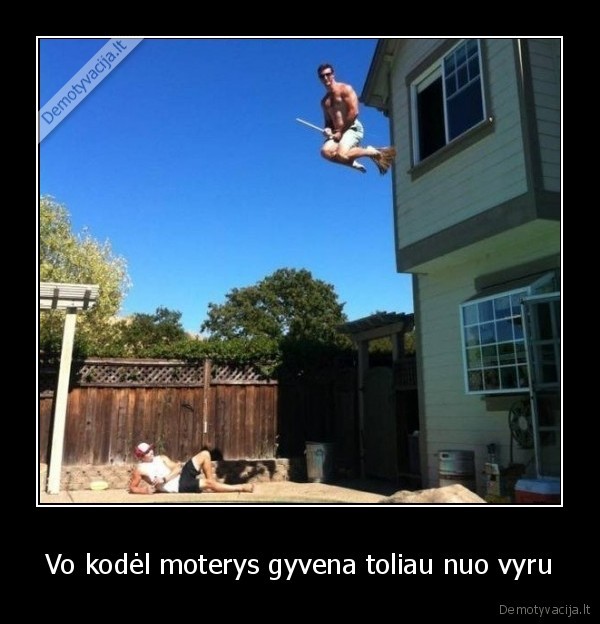 Vo kodėl moterys gyvena toliau nuo vyru