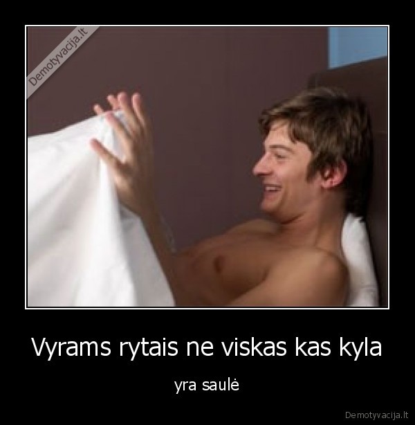 stajakas, rytas