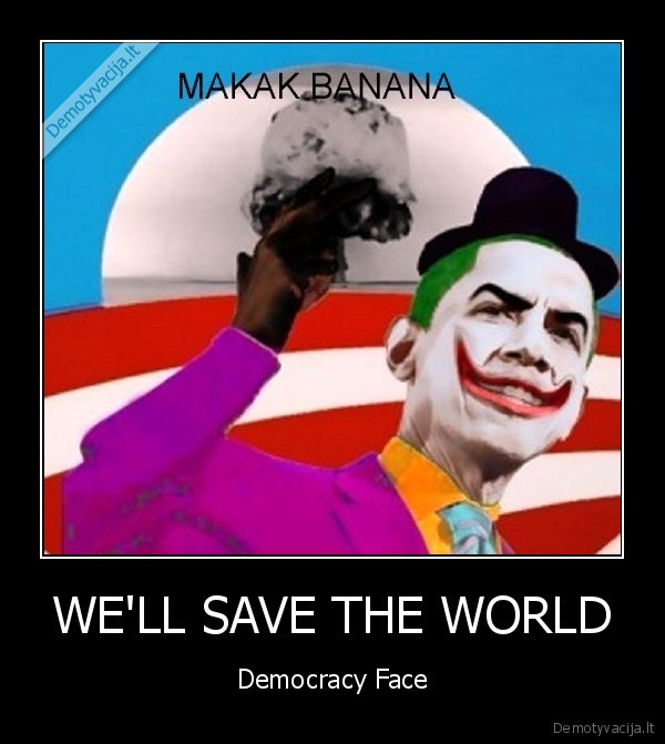 WE'LL SAVE THE WORLD