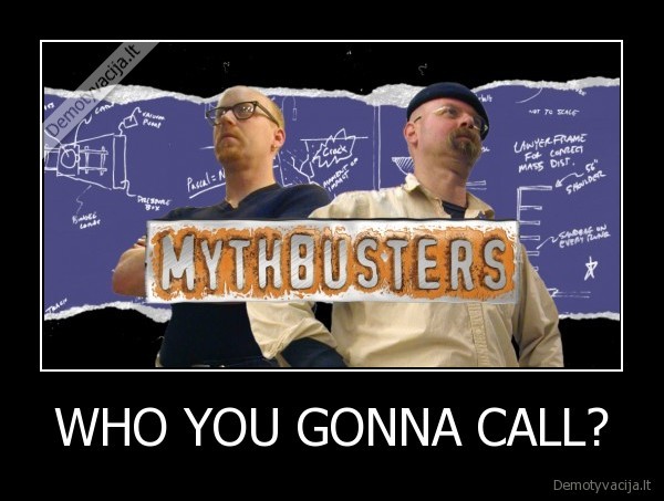 WHO YOU GONNA CALL?