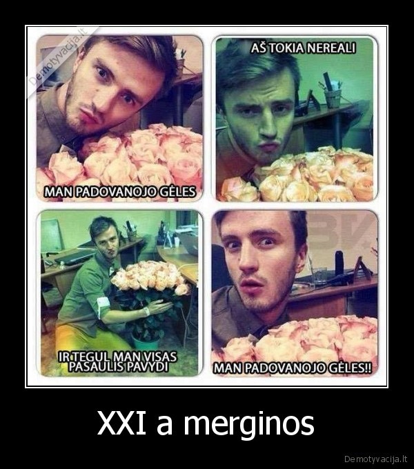 XXI a merginos