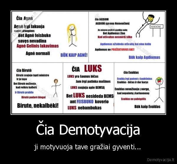 Čia Demotyvacija