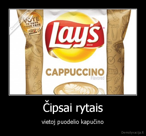 Čipsai rytais