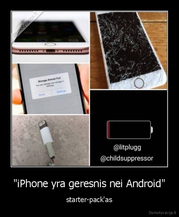 iphone,android,starter, pack