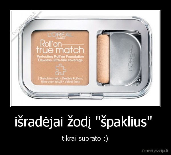 išradėjai žodį &quot;špaklius&quot; 