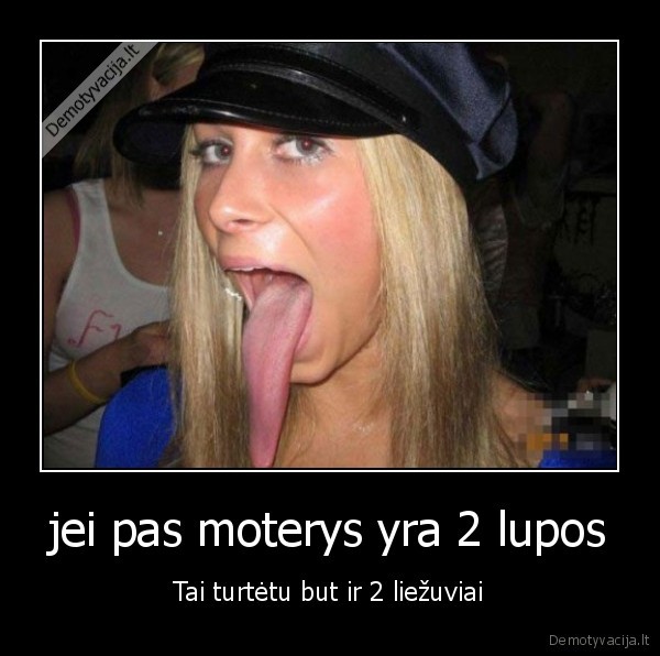 jei pas moterys yra 2 lupos