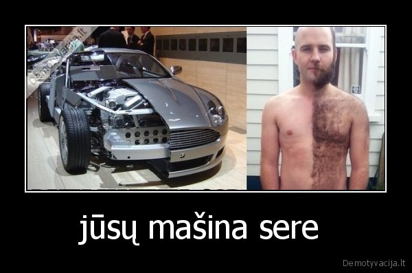 jūsų mašina sere 