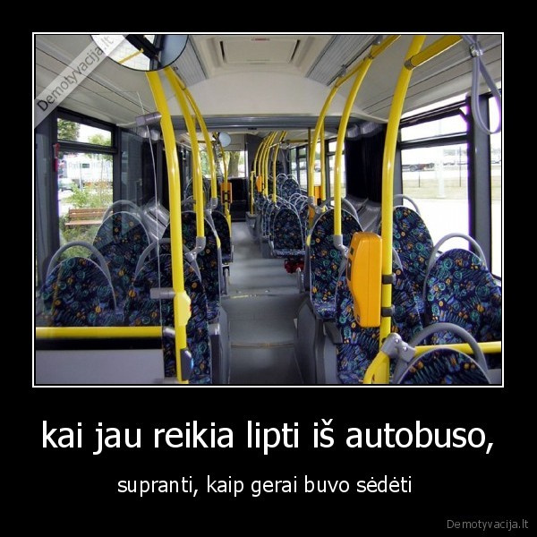 autobusas, sedeti