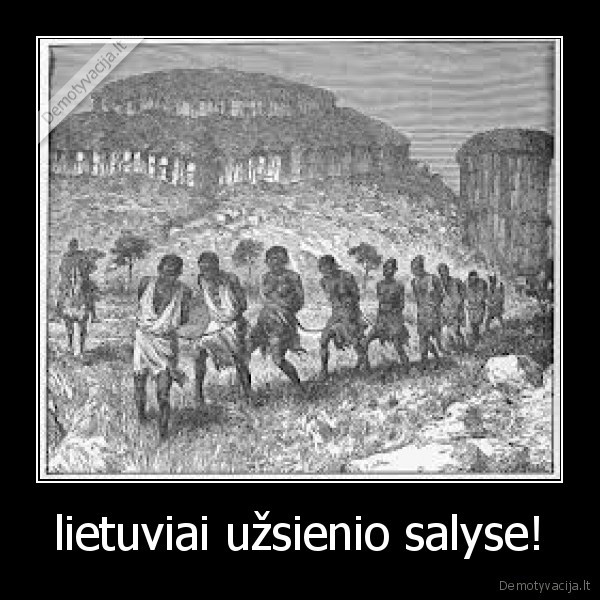 lietuviai užsienio salyse!