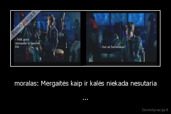 mergaite, bieberis, nesutaria