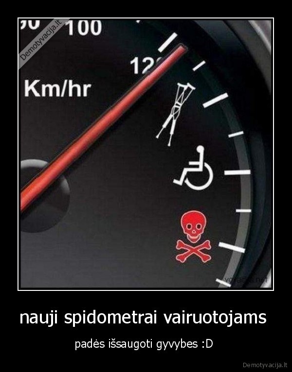 nauji spidometrai vairuotojams 