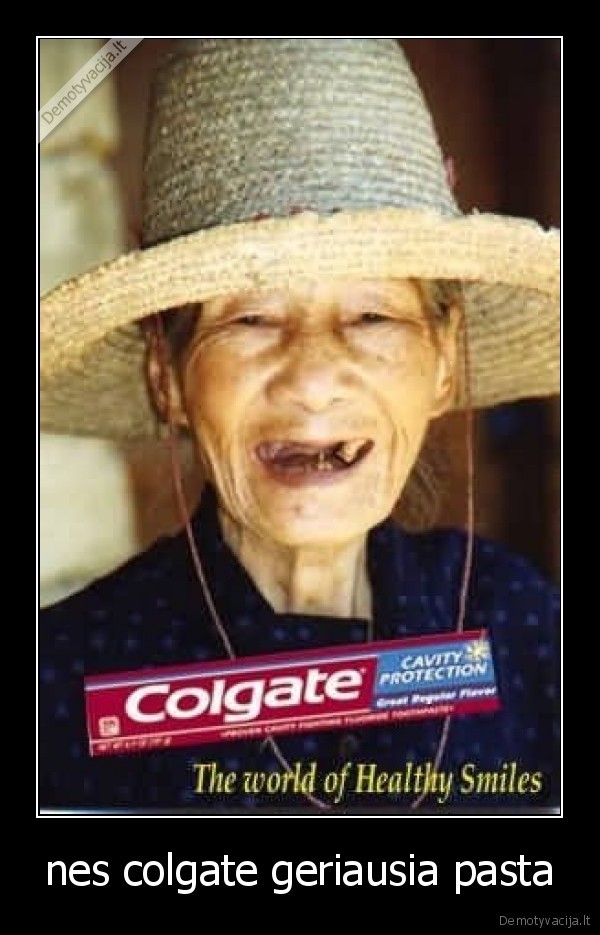 nes colgate geriausia pasta