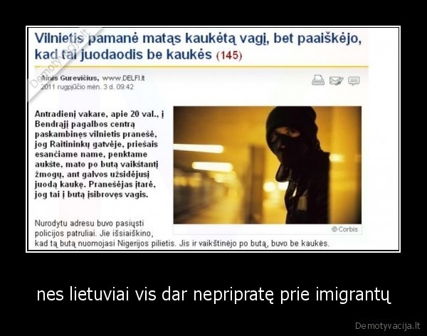 nes lietuviai vis dar nepripratę prie imigrantų