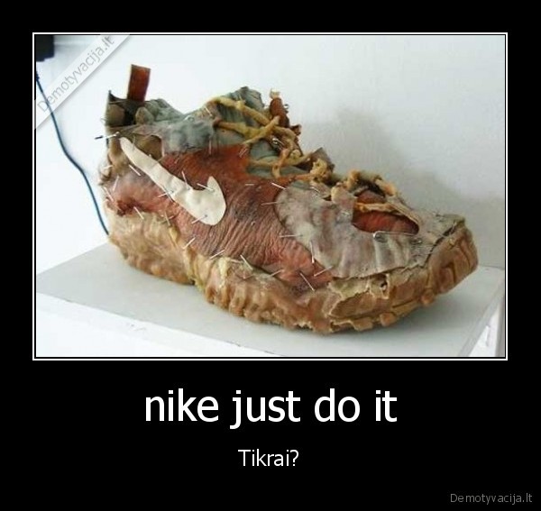 nike just do it