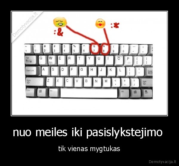 nuo meiles iki pasislykstejimo 