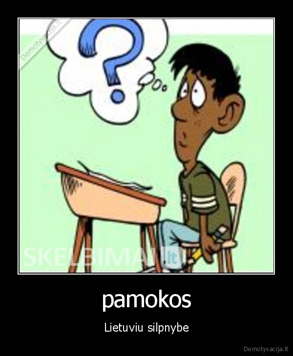 pamokos