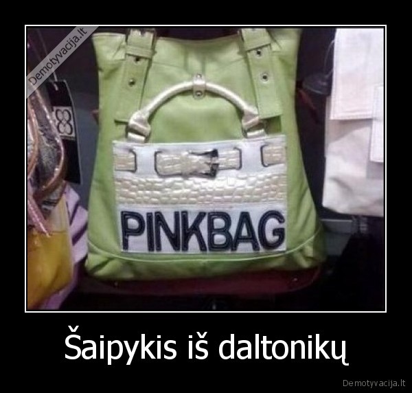 Šaipykis iš daltonikų