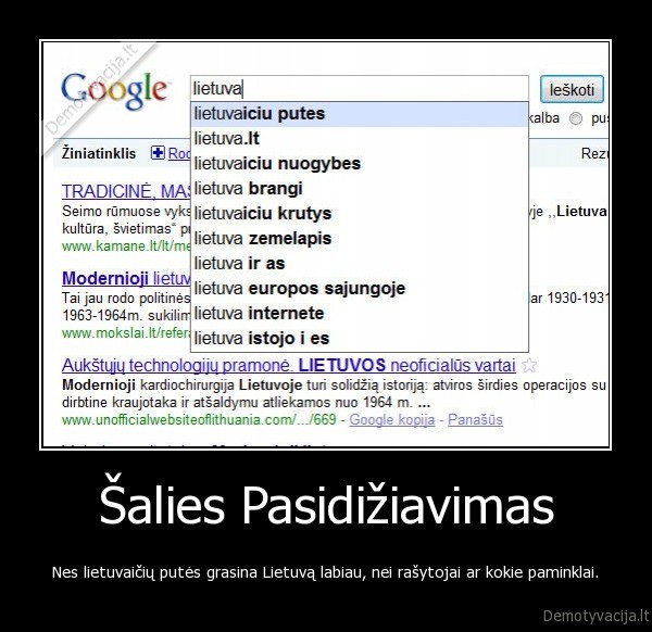 google, putes, lietuva