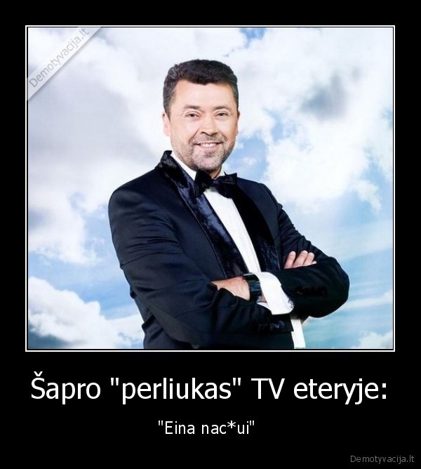 Šapro &quot;perliukas&quot; TV eteryje: