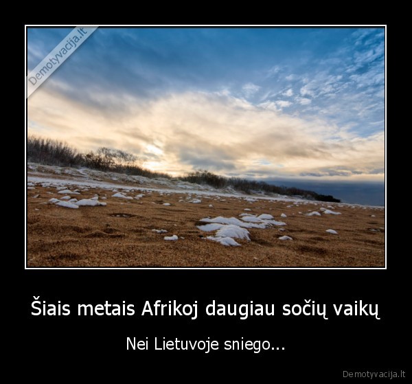 Šiais metais Afrikoj daugiau sočių vaikų