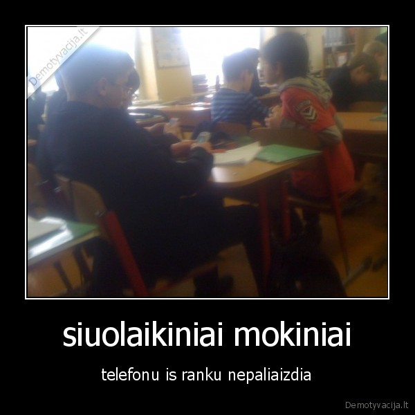 siuolaikiniai mokiniai