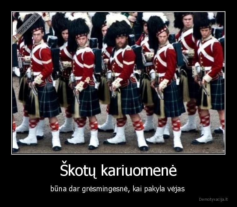 vejas,skotai,kariuomene