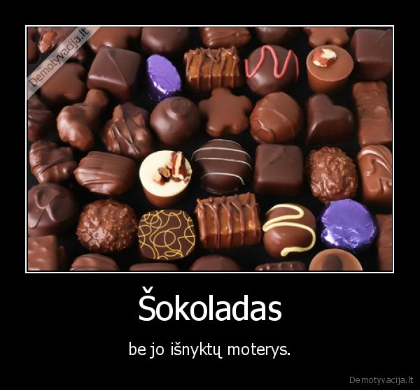 moterys,sokoladas