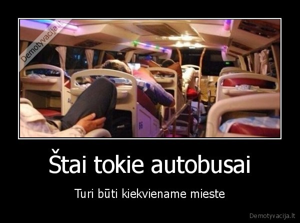 Štai tokie autobusai