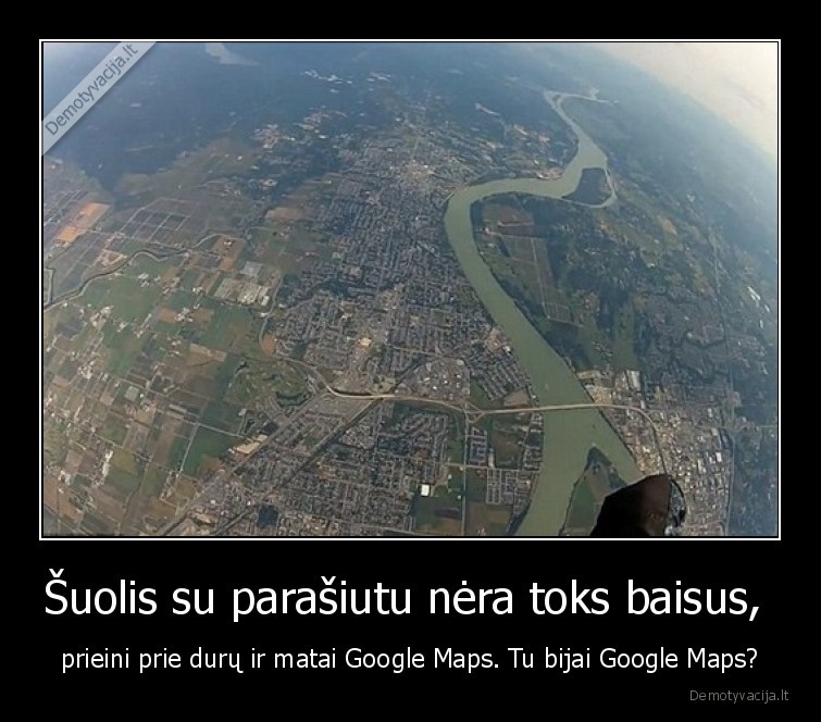 google, maps,suolis,parasiutas,nebaisu