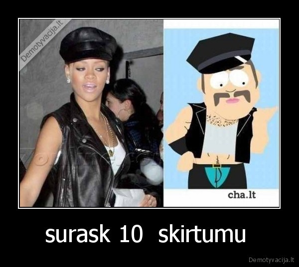 surask 10  skirtumu 