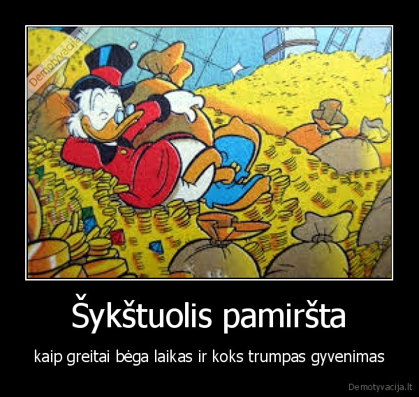 Šykštuolis pamiršta