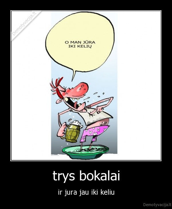 trys bokalai