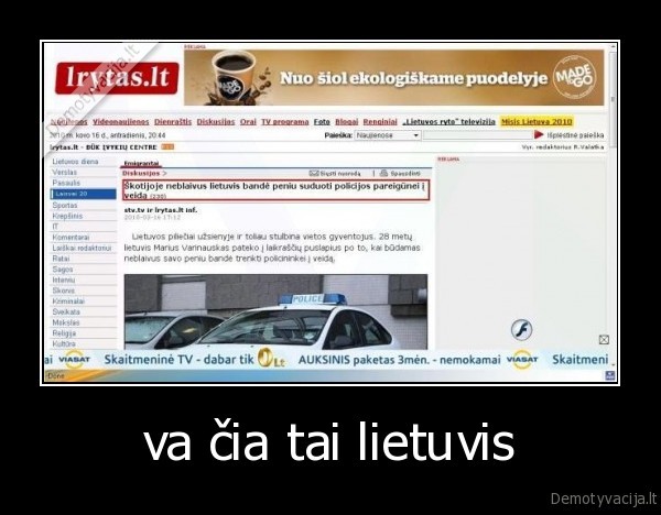 va čia tai lietuvis