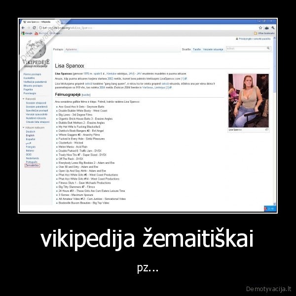 vikipedija žemaitiškai