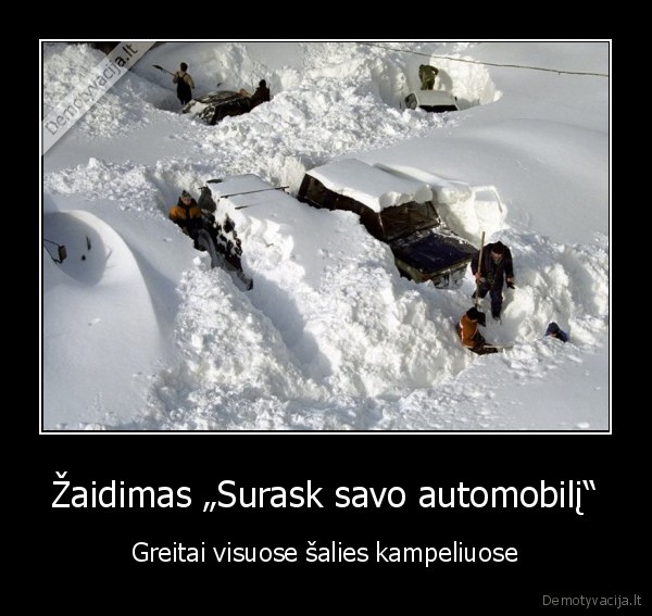 Žaidimas „Surask savo automobilį“