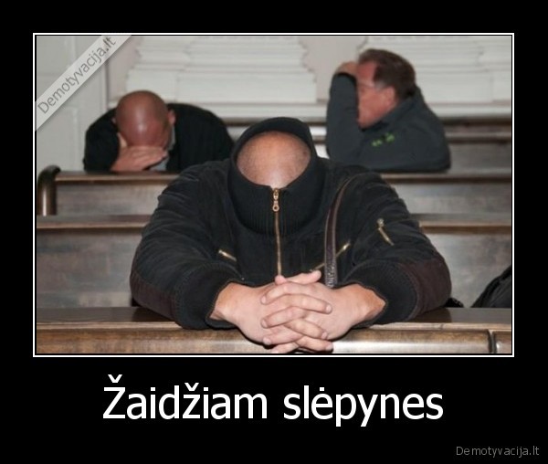 Žaidžiam slėpynes