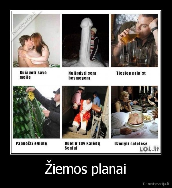 Žiemos planai