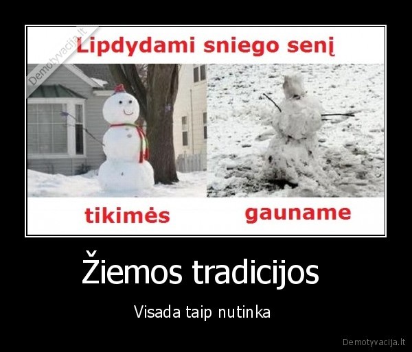 Žiemos tradicijos 