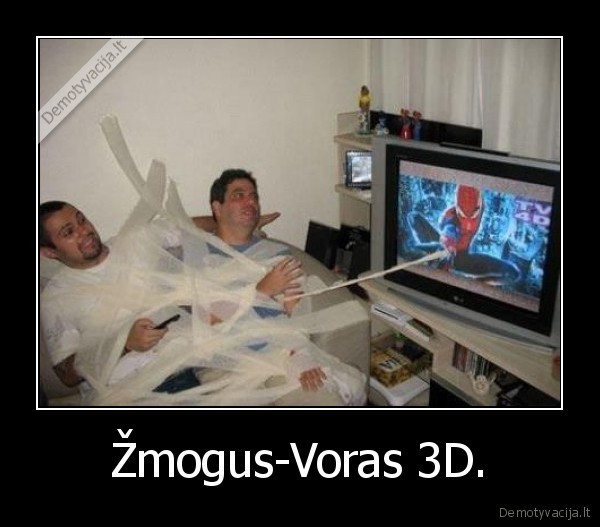 Žmogus-Voras 3D.