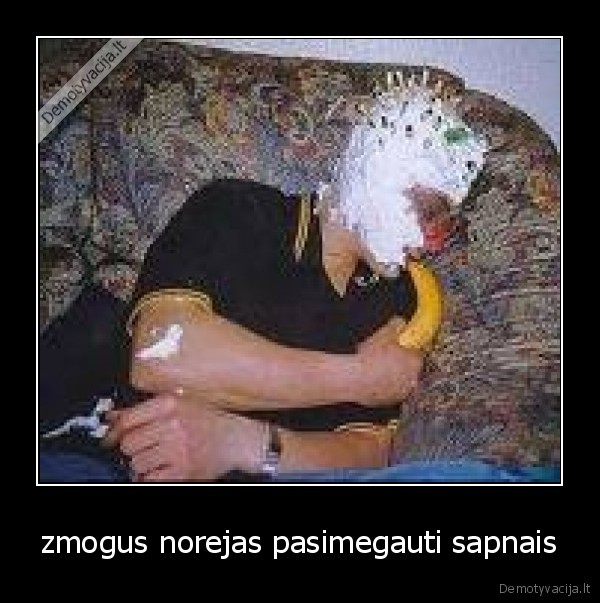 zmogus norejas pasimegauti sapnais