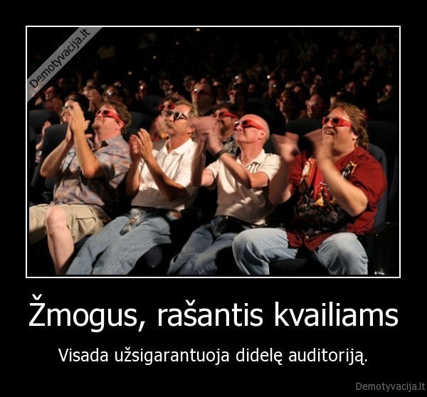 Žmogus, rašantis kvailiams