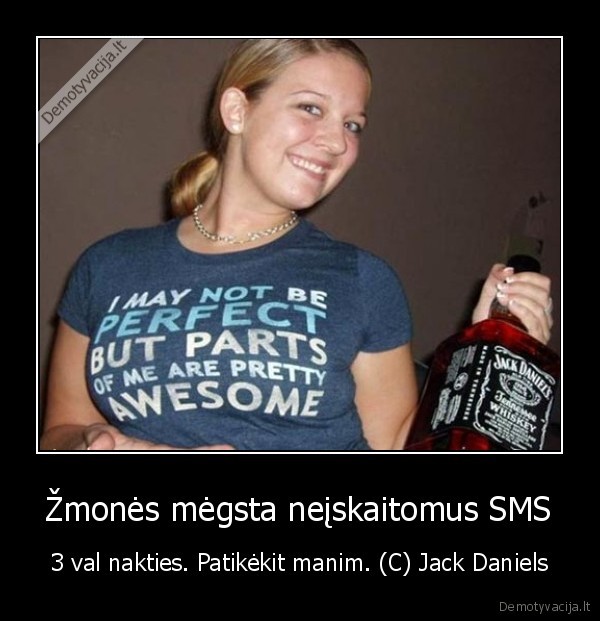 alkoholis,sms,jackas,jack, daniels