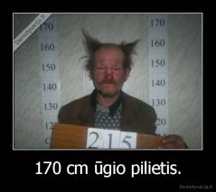 170 cm ūgio pilietis. - 