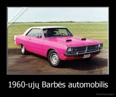 1960-ujų Barbės automobilis - 