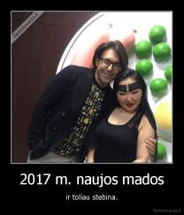 2017 m. naujos mados - ir toliau stebina.