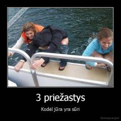 3 priežastys - Kodėl jūra yra sūri